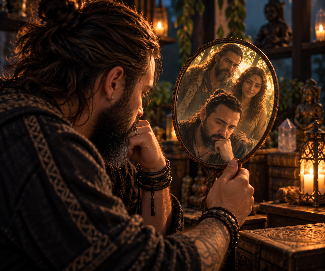 le miroir des guides spirituels